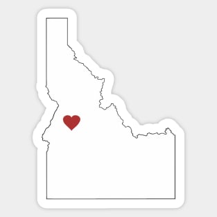 Idaho Loves Cascade/McCall/Donnelly/Council/Cambridge/New Meadows Sticker